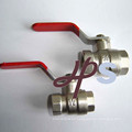 nickel plated plumbing ball valve